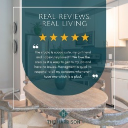 a resident review for The Harrison in Asheville, NC
